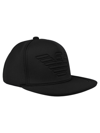 EMPORIO ARMANI Herren Men Mutze Kappe Cap Baseball Hat Schwarz Black Schwarz HERREN MEN Mutzen Caps Hute MARKEN BRANDS ARMANI alle HERREN Gaudo Fashion