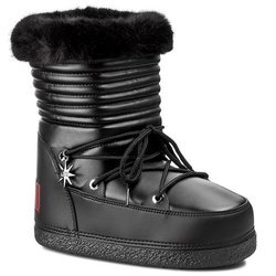 LOVE MOSCHINO Damen Women Schuhe Shoes Schneeschuhe Black MoonBoot Made in ITALY
