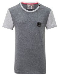 PLEIN SPORT Football Herren Men Luxury T-Shirt Grau Grey