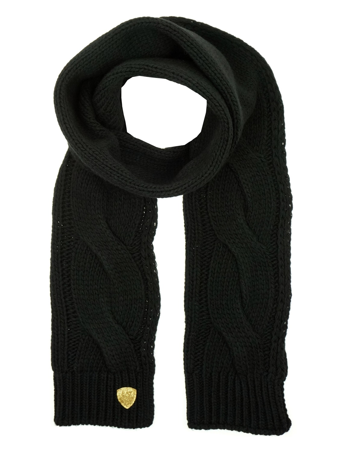 EMPORIO ARMANI EA7 Damen Women Schal Strickschal Scarf ...