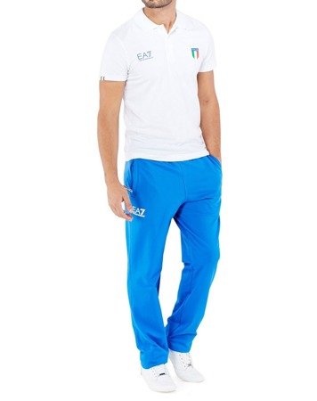 EMPORIO ARMANI EA7 Herren Men Hose Sport Jogging Fitness Italia Team Pants Blau