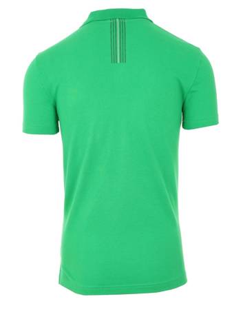 EMPORIO ARMANI EA7 Herren Men Polo T-Shirt Poloshirt Slim Fit Grün