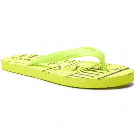 EMPORIO ARMANI Herren Men Flip Flops Zehentrenner NeonGrün