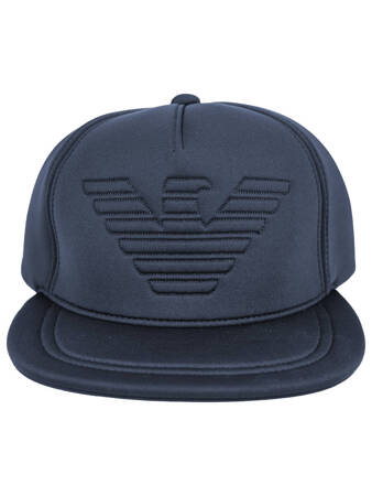 EMPORIO ARMANI Herren Men Mütze Kappe Cap Baseball Hat Dunkelblau Navy