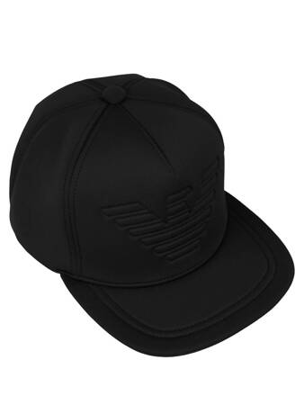 EMPORIO ARMANI Herren Men Mütze Kappe Cap Baseball Hat Schwarz Black