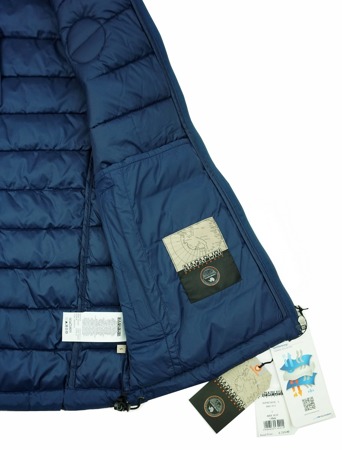 NAPAPIJRI Abee Vest Herren Men Steppweste Gilet Blau Blue