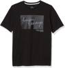 ARMANI EXCHANGE Herren Men T-Shirt Kurzarm Logo Schwarz Black