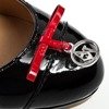 ARMANI JEANS V5549 23 Damen Women Stöckelschuhe High Heels Shoes Schwarz Black