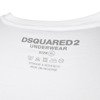 DSQUARED2 Herren Men T-Shirt Kurzarm Weiß White Figurbetont