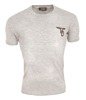 DSQUARED2 S74GD0065 Herren Men T-Shirt Made in Italy Grau Grey Used-Look 