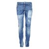 DSQUARED² Slim Jean Herren Men Jeans Hose Made in Italy Blau Blue