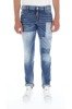 DSQUARED² Slim Jean Herren Men Jeans Hose Made in Italy Blau Blue