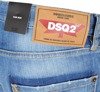 DSQUARED² Slim Jean Herren Men Jeans Hose Made in Italy Blau Blue