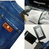 DSQUARED² Slim Jean Herren Men Jeans Hose Made in Italy Blau Blue