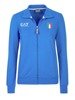 EMPORIO ARMANI EA7 Damen Women Sweatshirt Sweatjacke Pullover Blau ITALY Team