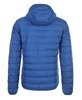 EMPORIO ARMANI EA7 Herren Men Daunen Stepp Jacke Jacket Kapuze Slim FIT Blau