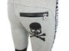 PHILIPP PLEIN "Plein Hero" Herren Men Luxury Sporthosen Jogging Pants Grau Grey