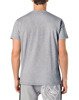 PHILIPP PLEIN Sport ``Hang`` Herren Men T-Shirt Kurzarm V-Neck Grau Grey