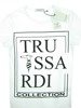 TRUSSARDI Collection Fiscaglia Herren Men T-Shirt Kurzarm Weiß White