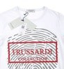 TRUSSARDI Collection M2 Berra Herren Men T-Shirt Kurzarm Weiß White NEU NEW