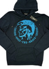 DIESEL S-Agnes Herren Men Kapuzenpullover Hoodie Sweatshirt Dunkelblau Navy