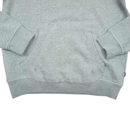 NAPAPIJRI Baltim Herren Men Kapuzenpullover Hoodie Sweat Med Grey Mel Grau Warm