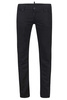 DSQUARED² Regular Clement Jean Herren Men Jeans Hose Made in Italy Schwarz Black