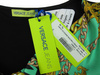 VERSACE JEANS D2HLB489 Damen Women Sommer Kleid Dress Bunt Schwarz Black