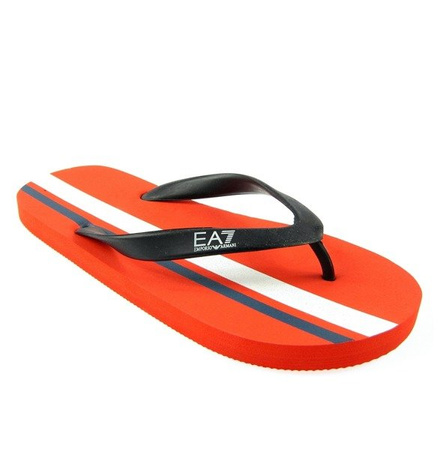 EMPORIO ARMANI EA7 275541 Herren Men Flip Flops Zehentrenner Beach Sandals Neu