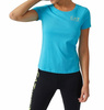 EMPORIO ARMANI EA7 Damen Women T-Shirt Blau Blue