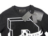 PHILIPP PLEIN "College Plein" Herren Men Luxury T-Shirt # Air Force Plein Black