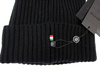 PHILIPP PLEIN Benie "Ferris" Herren Men Haube Mütze Beanie Woollen Hat Schwarz 