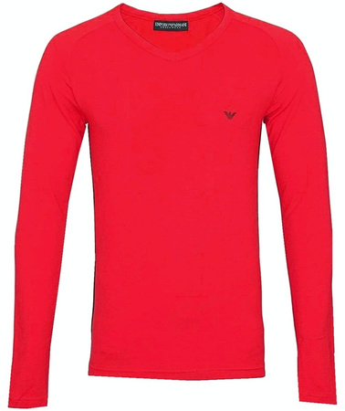 EMPORIO ARMANI Herren Men Langarmshirt T-Shirt Longsleeve V-Neck Slim Fit