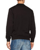 LOVE MOSCHINO Herren Men Pullover Sweatshirt mit Kette Schwarz Black