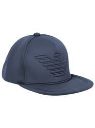EMPORIO ARMANI Herren Men Mütze Kappe Cap Baseball Hat Dunkelblau Navy