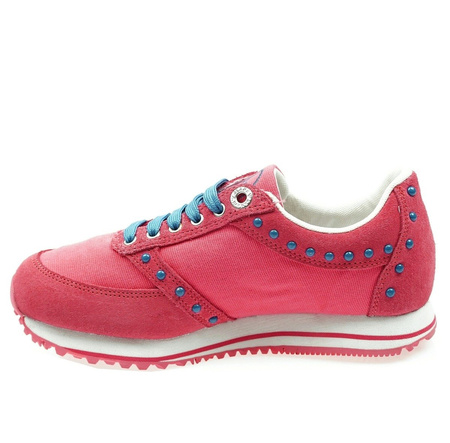 ARMANI JEANS AJ0985 Damen Women Sneaker Schuhe Shoes Fuxia Rosa 