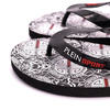 PLEIN SPORT Parish Herren Men Flip Flop Zehentrenner Beach Sandals Schwarz Black