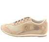 ARMANI JEANS AJ0982 V5502 13 Damen Women Sneaker Halbschuhe Shoes Beige Gold