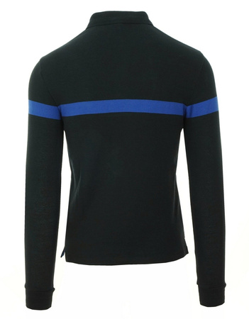 ARMANI JEANS Herren Men Polo Sweater Longsleeve Schwarz Black