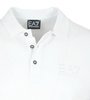 EMPORIO ARMANI EA7 Herren Men Polo T-Shirt Poloshirt Slim Fit Weiß White