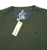 DIESEL K-Manik Herren Men Pullover Strick Sweat Rundhals Dunkelgrün Khaki