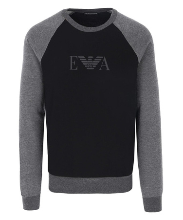 EMPORIO ARMANI Herren Men Sweatshirt Pullover Schwarz Black