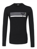 EMPORIO ARMANI EA7 Herren Men Langarmshirt T-Shirt Longsleeve Schwarz Black