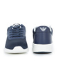 EA7 EMPORIO ARMANI Damen Women Sneaker Schuhe Shoes Dunkelblau Navy