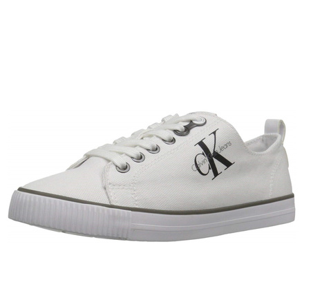 CALVIN KLEIN JEANS Dora Damen Women Sneaker Schuhe Shoes Weiß White