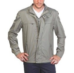 GEOX Respira Herren Men Übergangs Jacke Jacket Light Stone Grautöne 