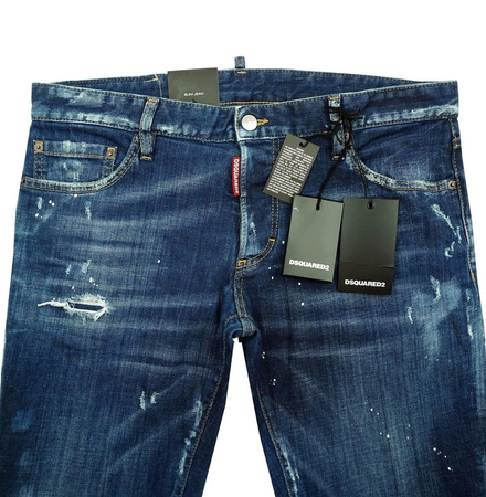 DSQUARED² S74LB0083 Slim Jean Herren Men Jeans Hose Made in Italy