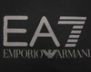 EMPORIO ARMANI EA7 273205 5P237 Herren Men T-Shirt Kurzarm Logo Schwarz Black