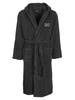 EA7 EMPORIO ARMANI Herren Men Bademantel Bathrobe mit Kapuze Anthracite