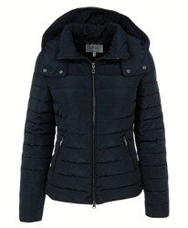 ARMANI JEANS Damen Women Stepp Jacke Jacket Kapuze Dunkelblau Navy SLIM FIT